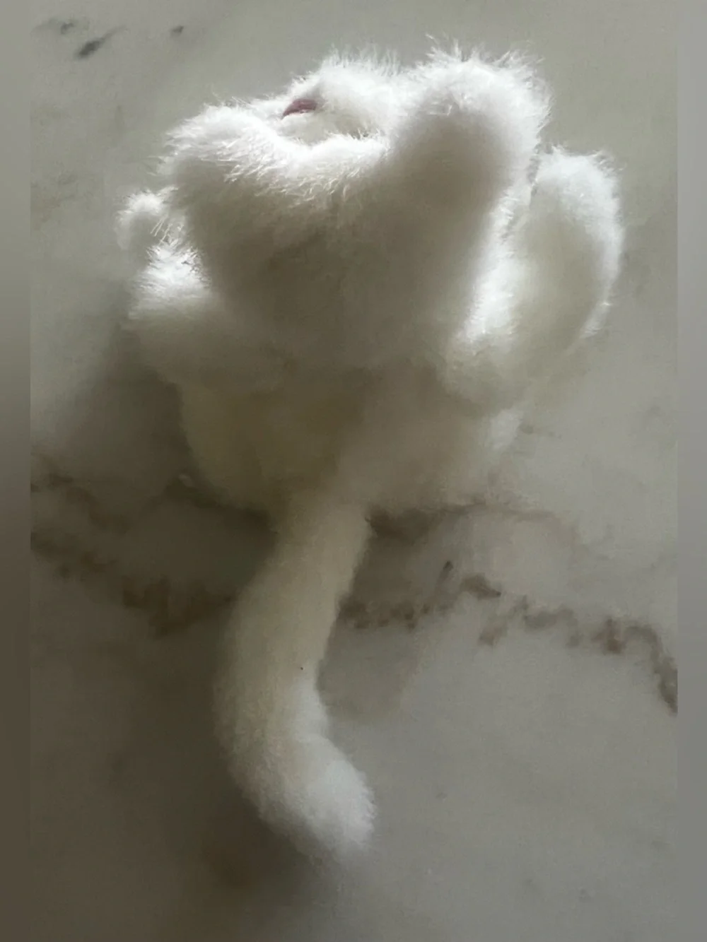 TY Attic Treasures Cat Katrina Kitty White Jointed 8